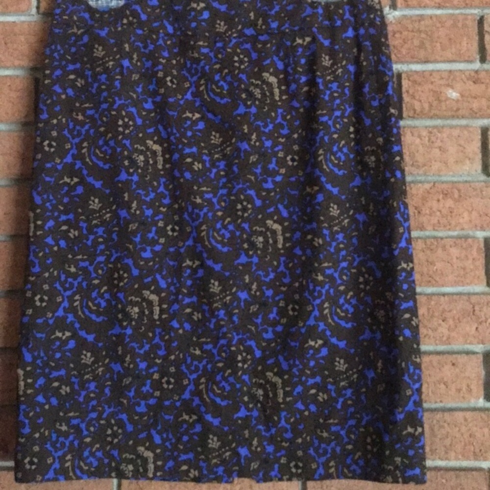 🦄J. CREW🦄PRINTED PENCIL SKIRT🦄